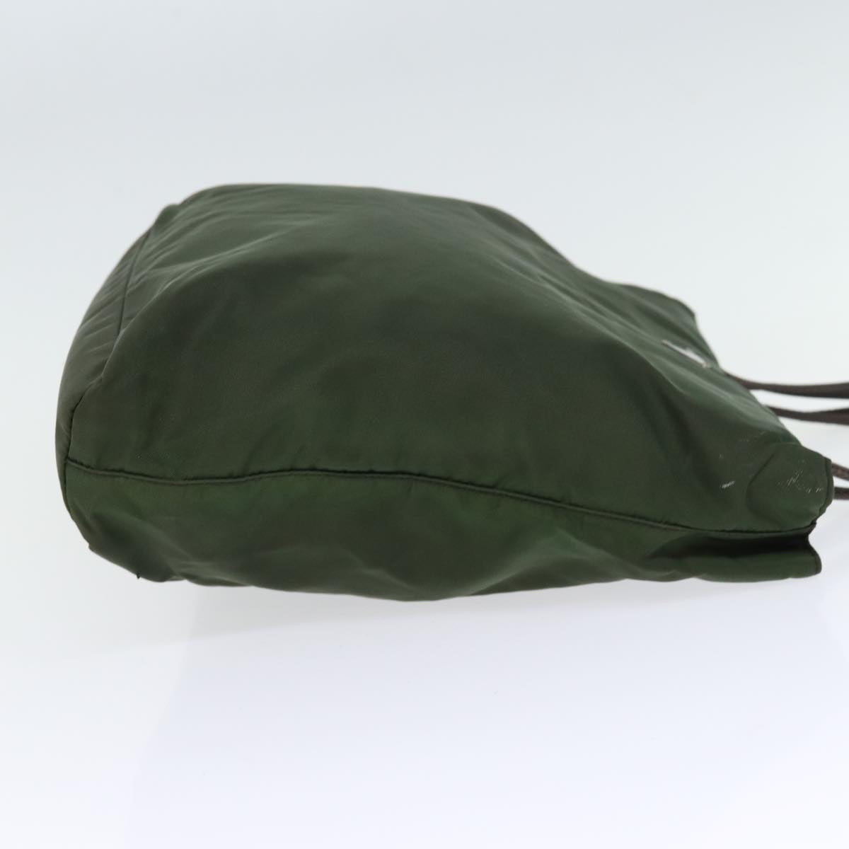 PRADA Tote Bag Nylon Khaki Auth yk12400