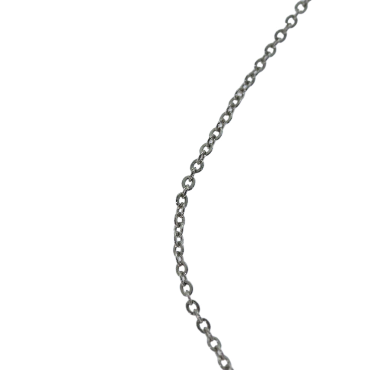 CHRISTIAN DIOR Necklace metal Pink Auth yk12543