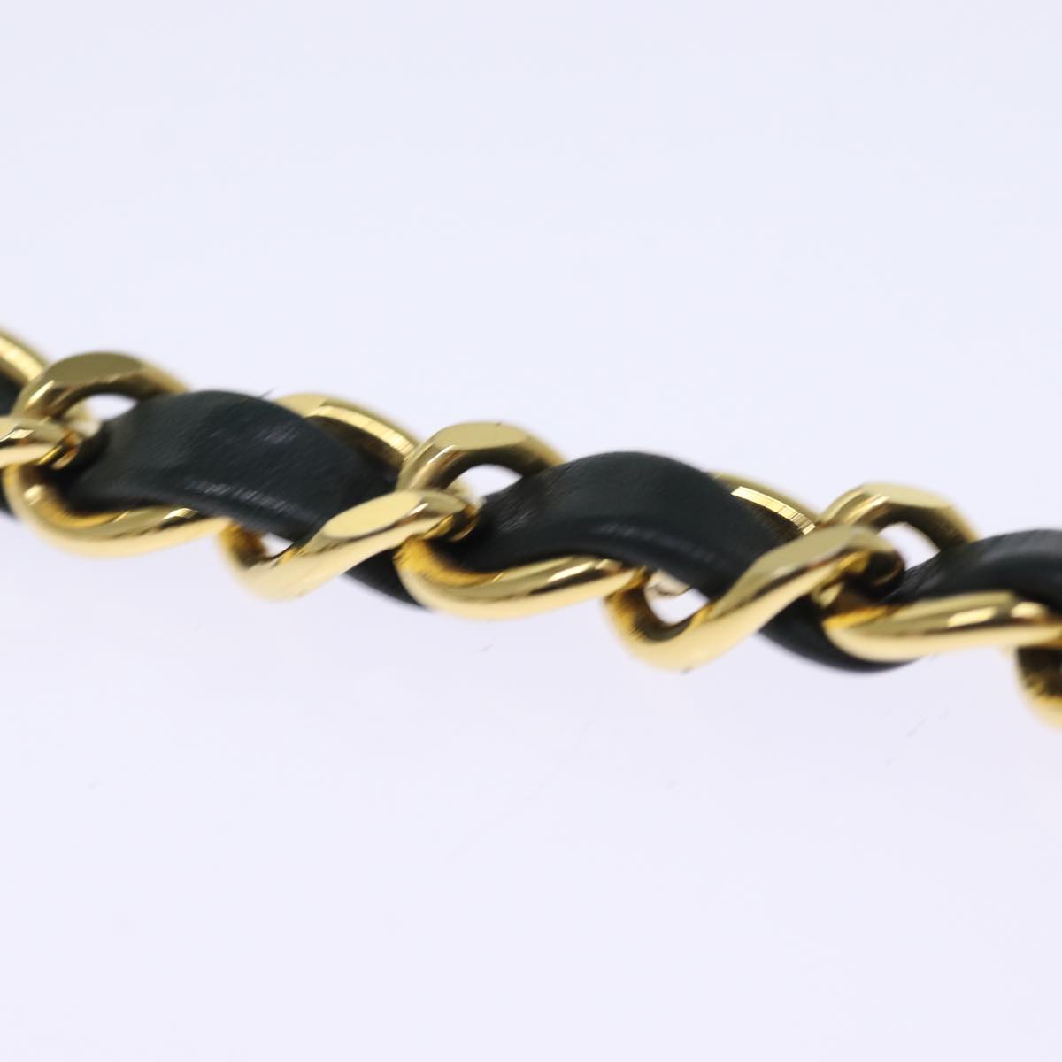 Top Quality Chanel Matelasse Turn Lock Chain Shoulder Bag Lamb Skin Green CC Auth yk12713A