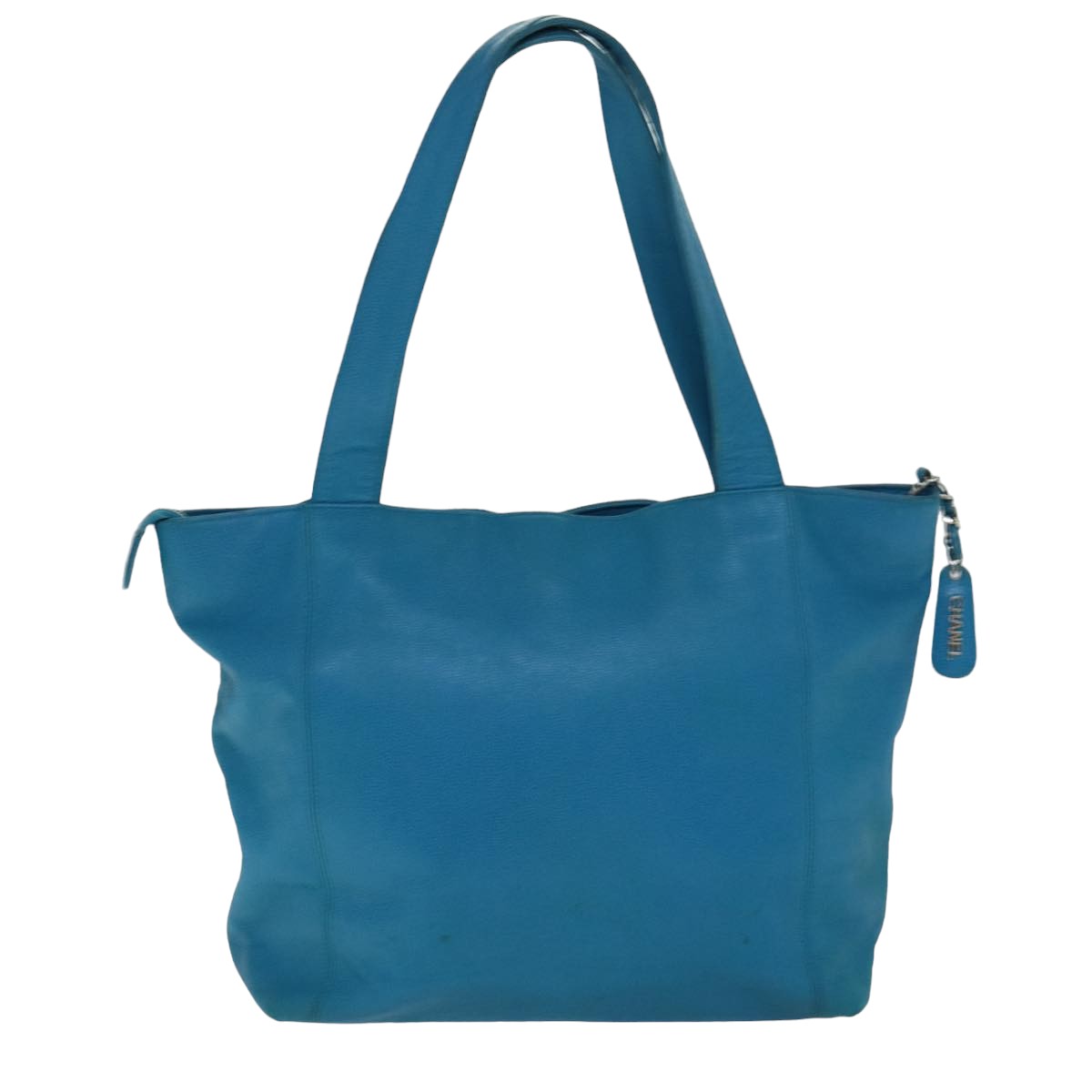 Top Quality Chanel COCO Mark Tote Bag Caviar Skin Blue CC Auth yk12847