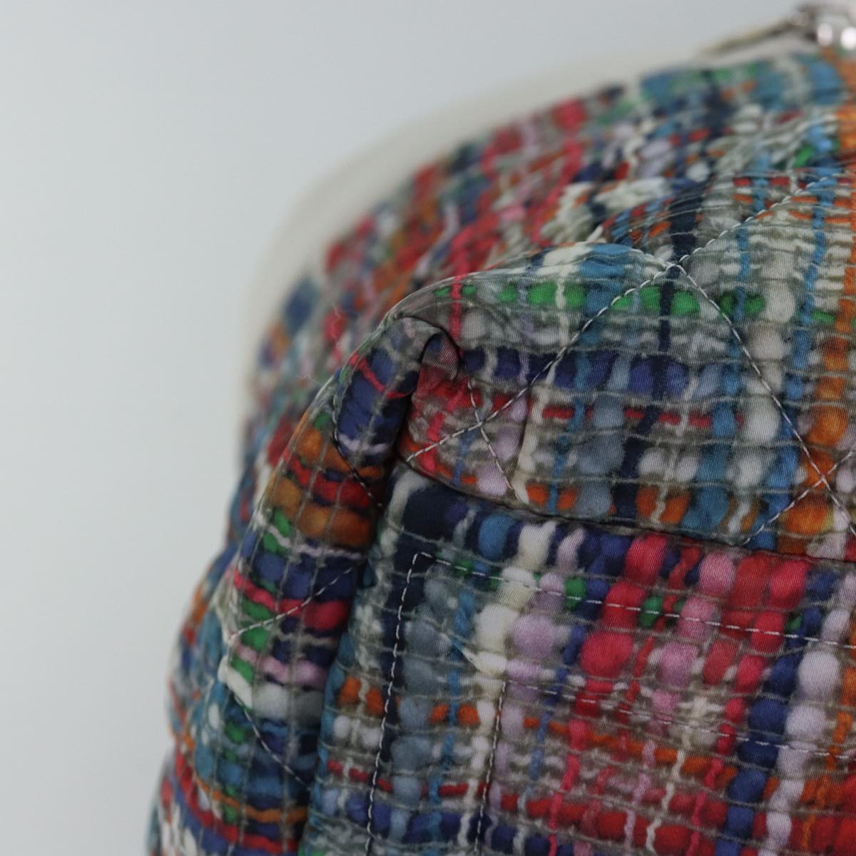 Top Quality Chanel Cococoon Hand Bag Nylon Multicolor CC Auth yk12872