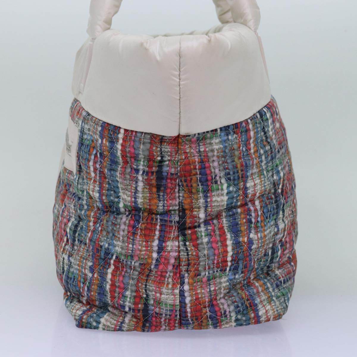Top Quality Chanel Cococoon Hand Bag Nylon Multicolor CC Auth yk12872