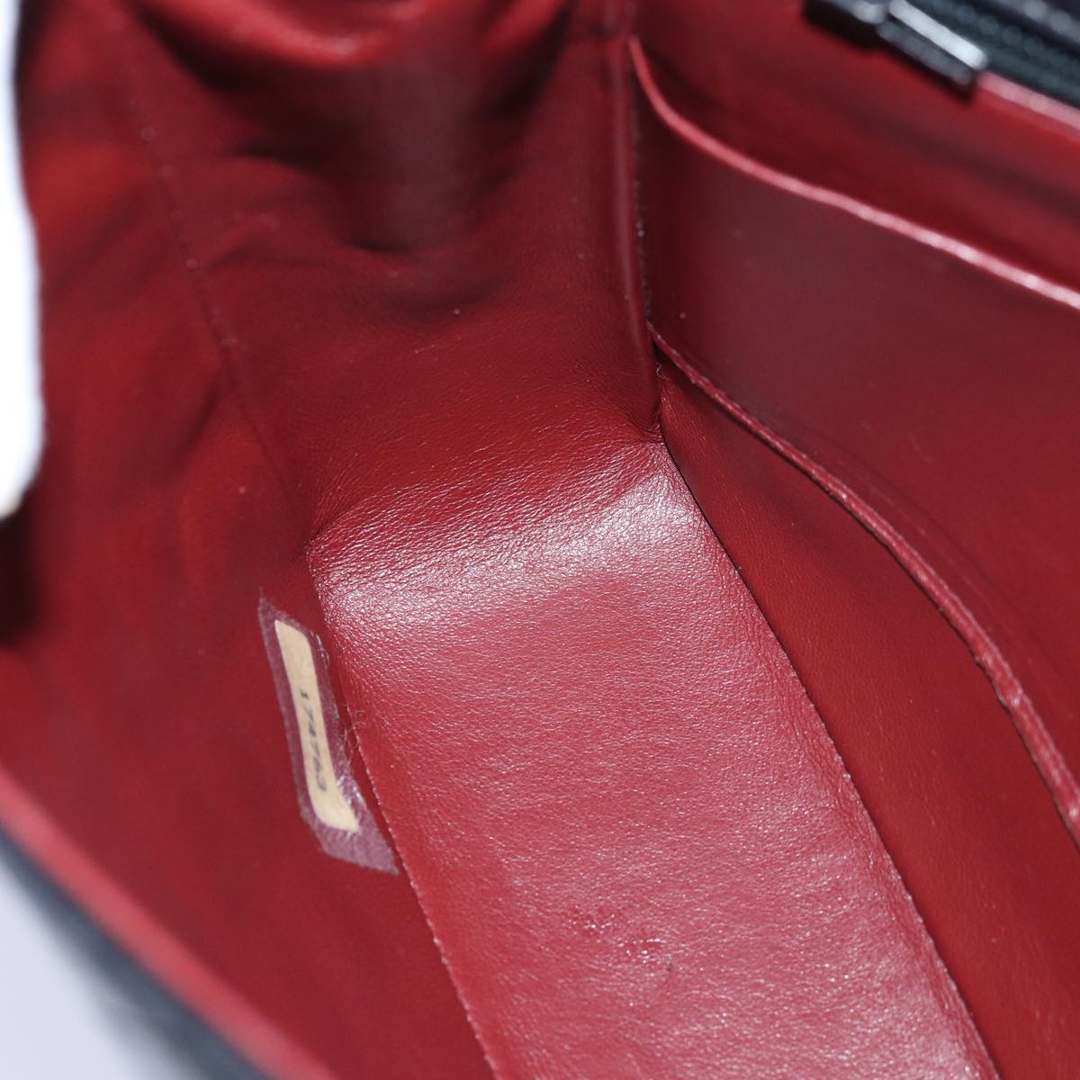 Top Quality Chanel Matelasse Turn Lock Chain Shoulder Bag Lamb Skin Black CC Auth yk12901A
