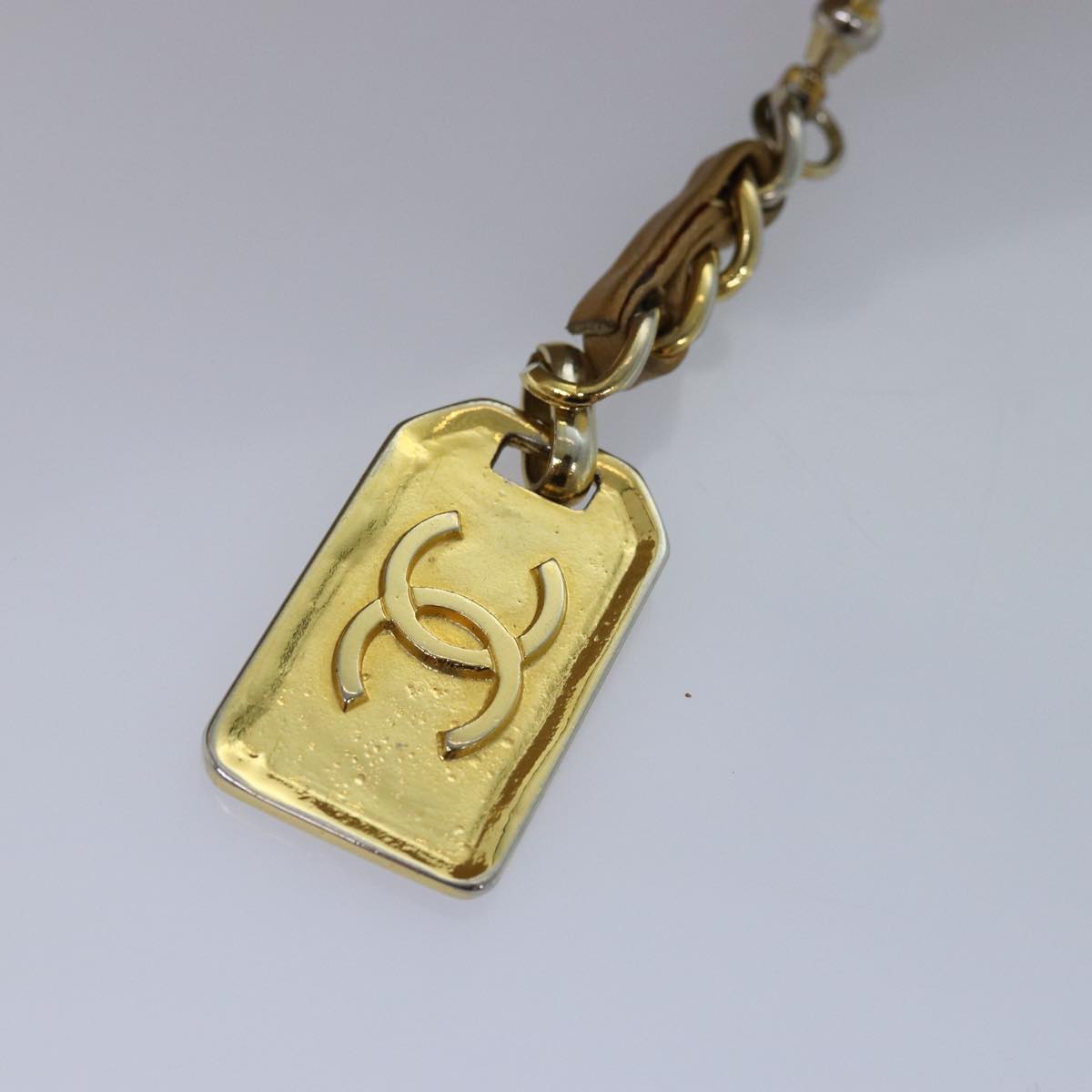 Top Quality Chanel Matelasse Chain Shoulder Bag Lamb Skin Beige CC Auth yk12918