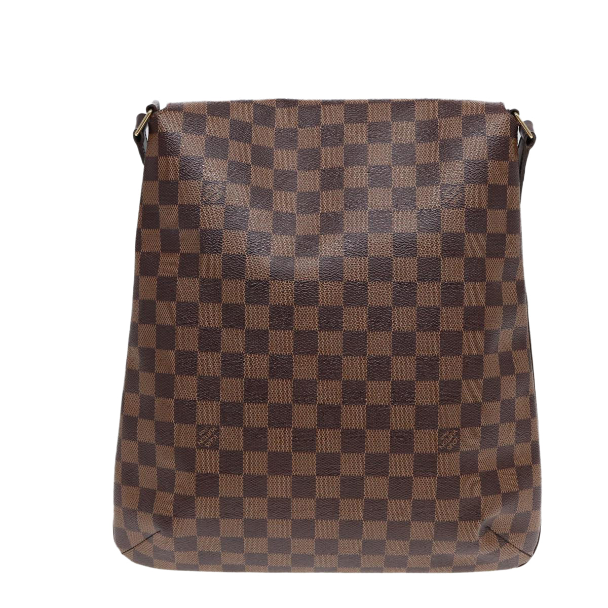 LOUIS VUITTON Damier Ebene Musette Shoulder Bag N51302 LV Auth yk14306
