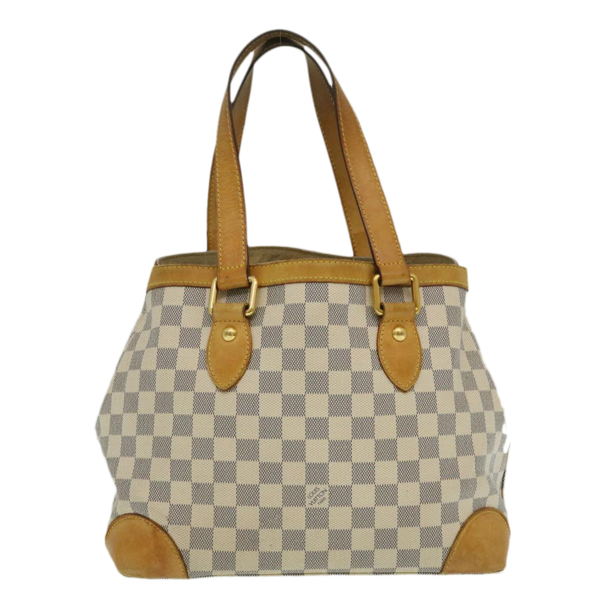 LOUIS VUITTON Damier Azur Hampstead PM Tote Bag N51207 LV Auth yk4018