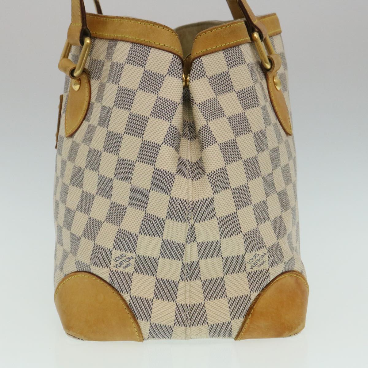LOUIS VUITTON Damier Azur Hampstead PM Tote Bag N51207 LV Auth yk4018