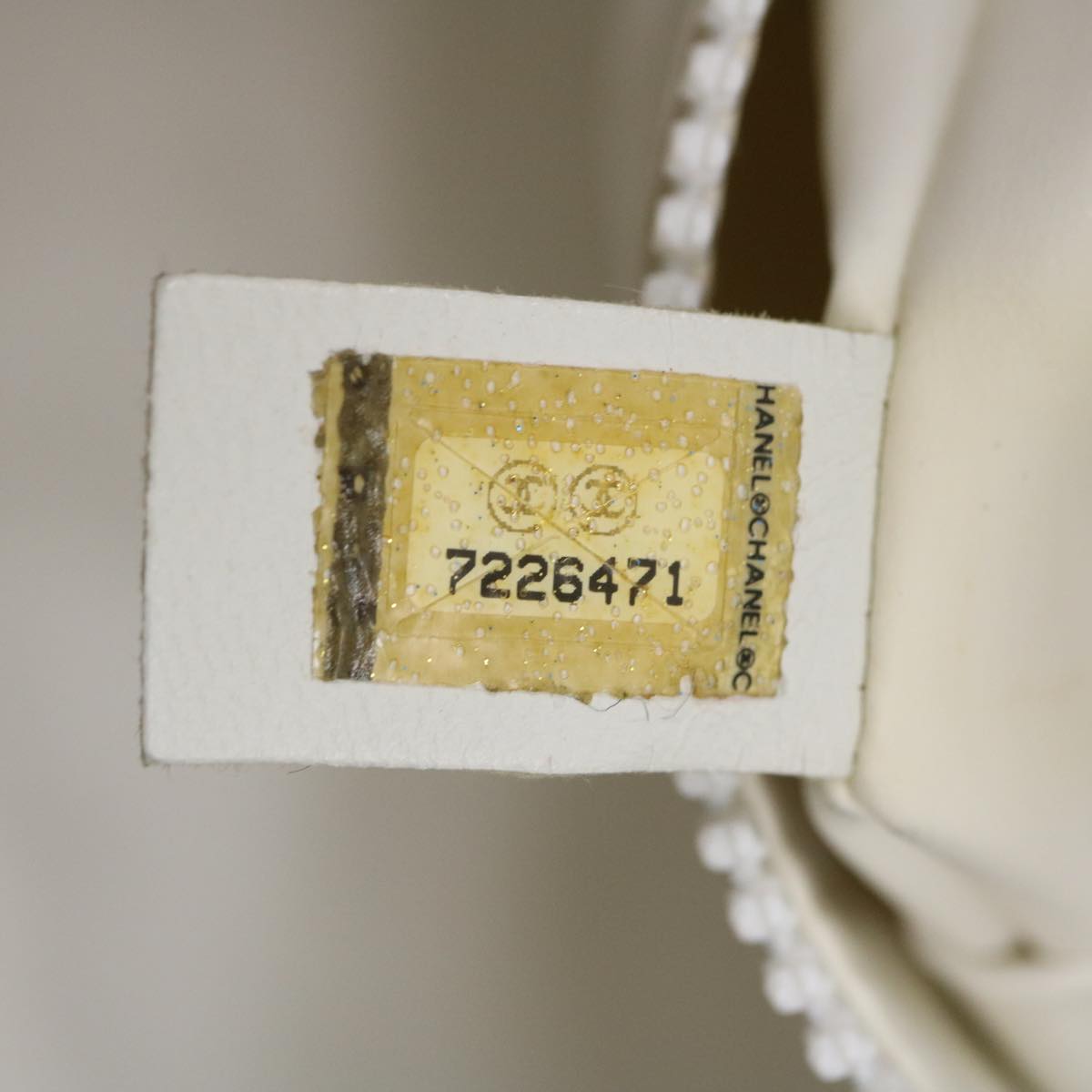 CHANEL Surf line Tote Bag Canvas Blue Red CC Auth yk4388A