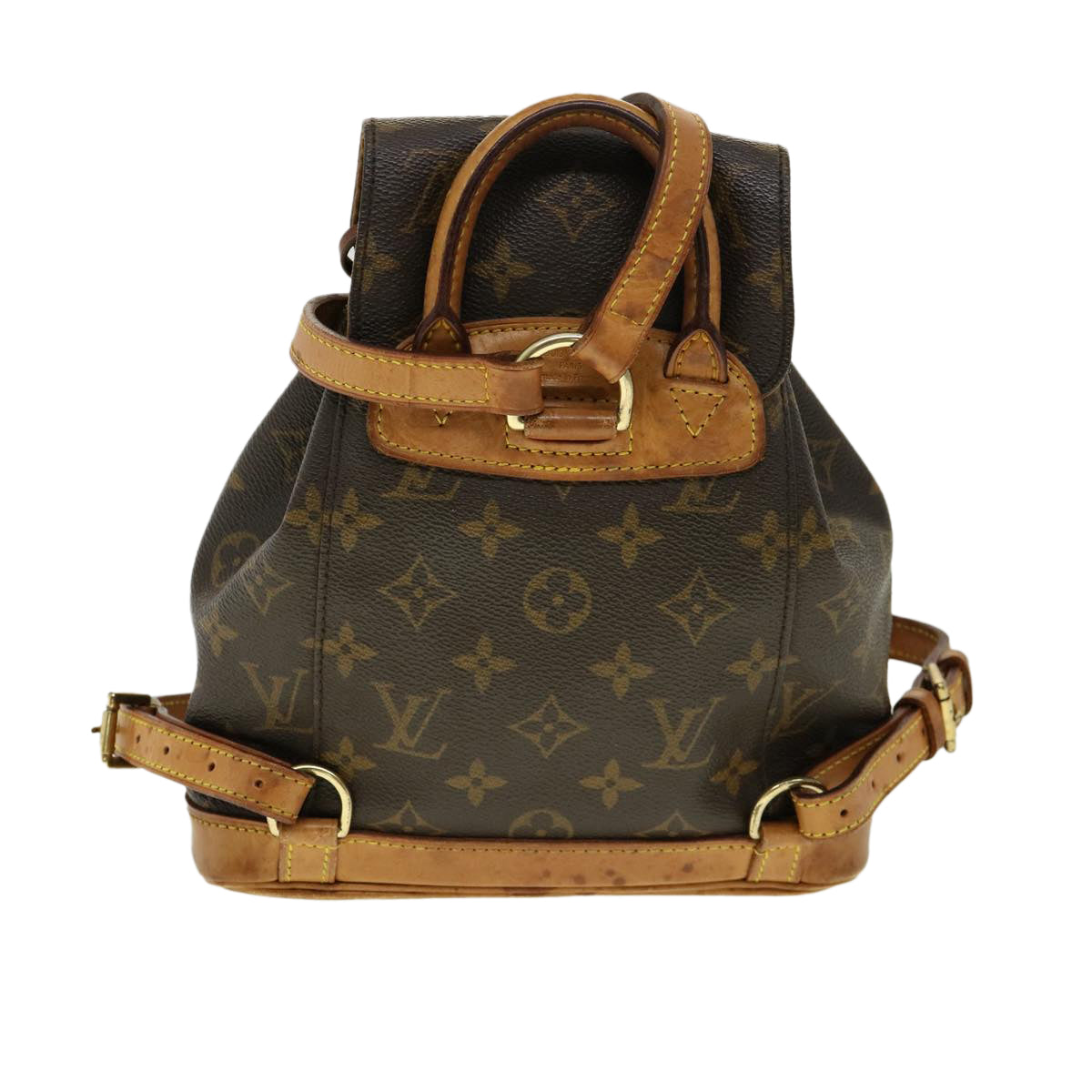 LOUIS VUITTON Monogram Montsouris PM Backpack M51137 LV Auth yk4724