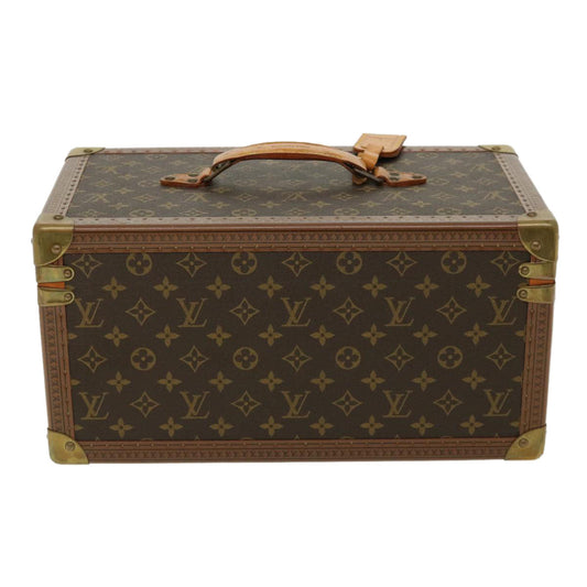 LOUIS VUITTON Monogram Boite Buteil Hand Bag Vanity Vintage M21822 Auth yk5026