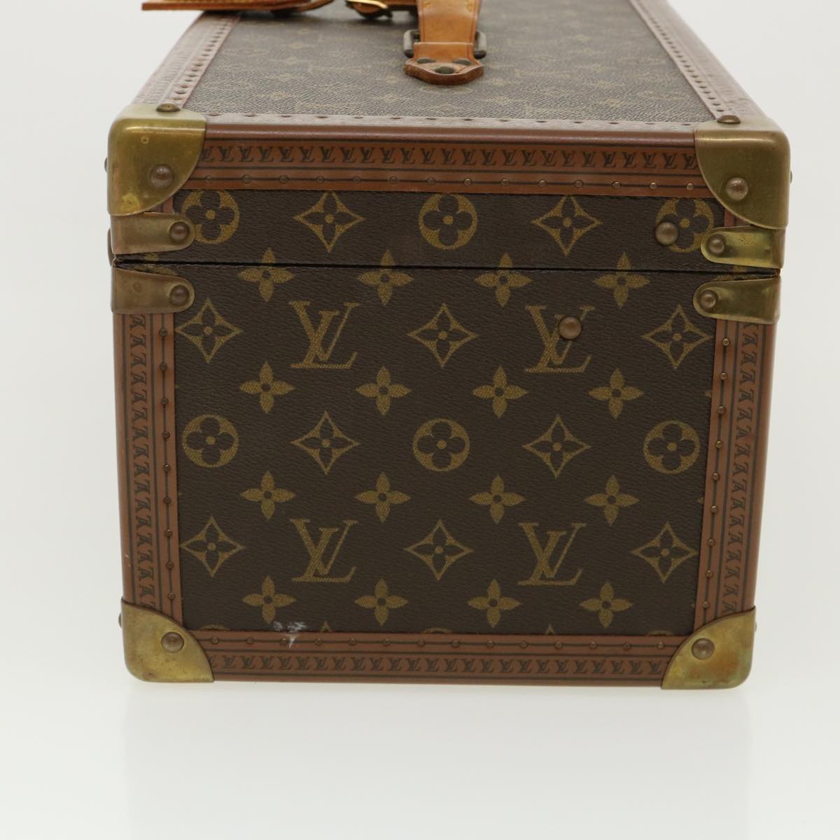 LOUIS VUITTON Monogram Boite Buteil Hand Bag Vanity Vintage M21822 Auth yk5026