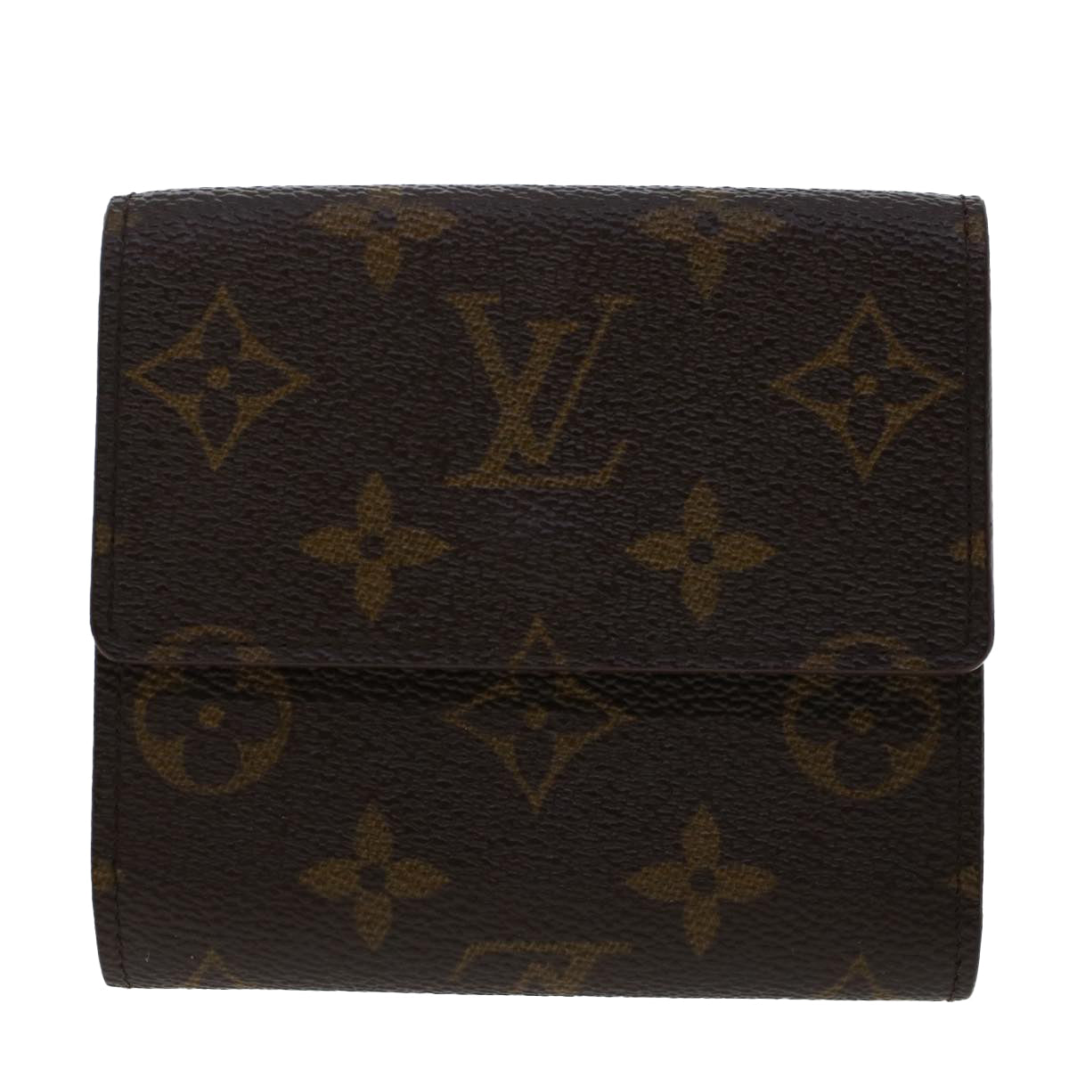 LOUIS VUITTON Monogram Porte Monnaie Bier Cartes Crdit M61652 LV  yk7745