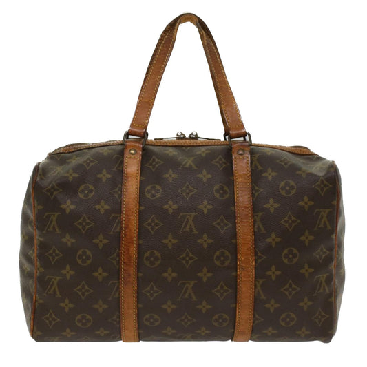 LOUIS VUITTON Monogram Sac Souple 35 Boston Bag M41626 LV  yk7965