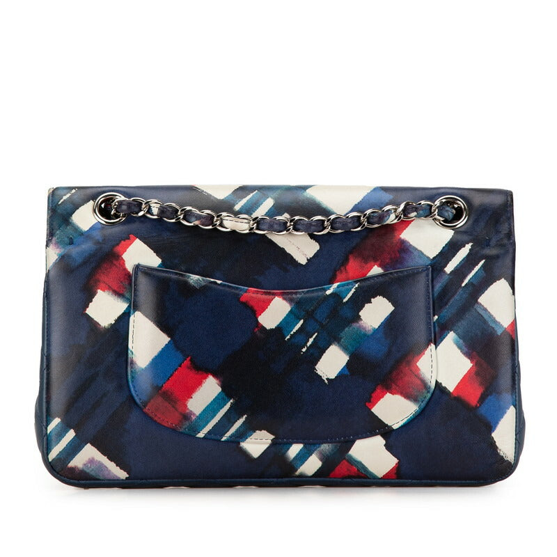 Chanel Coco Mark Double Flap Airline Lambskin Shoulder Bag