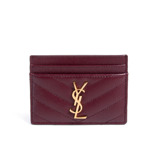 Saint Laurent Monogram Card Holder