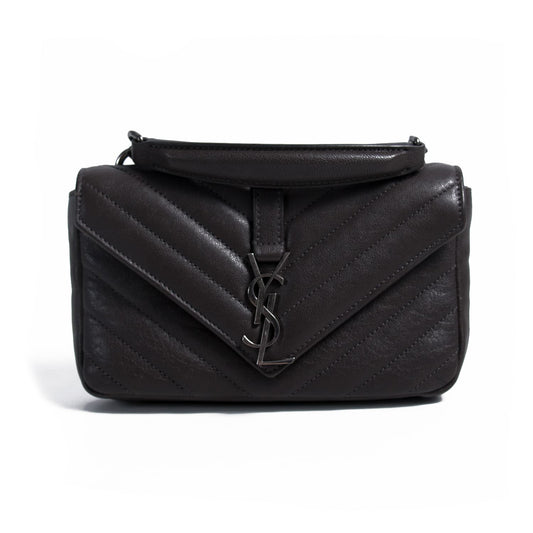 Saint Laurent Monogram College Chain Wallet